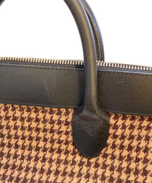 tricot COMME des GARCONS（トリココムデギャルソン）tricot COMME des GARCONS (トリココムデギャルソン) ハンドバッグ ベージュ×ブラックの古着・服飾アイテム