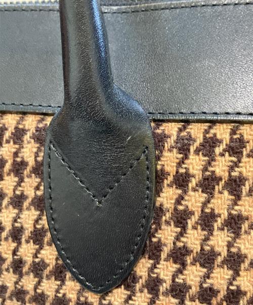 tricot COMME des GARCONS（トリココムデギャルソン）tricot COMME des GARCONS (トリココムデギャルソン) ハンドバッグ ベージュ×ブラックの古着・服飾アイテム