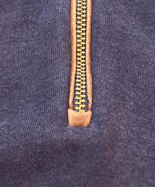 POLO RALPH LAUREN（ポロ・ラルフローレン）POLO RALPH LAUREN (ポロ・ラルフローレン) ビッグポニーハーフジップスウェット ネイビー サイズ:Mの古着・服飾アイテム