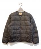 AIGLEエーグル）の古着「中綿ジャケット」｜ブラック