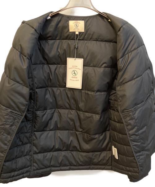 AIGLE（エーグル）AIGLE (エーグル) 中綿ジャケット ブラック サイズ:L 未使用品の古着・服飾アイテム