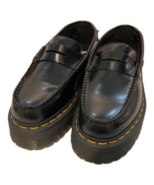 Dr.Martens（ドクターマーチン）Dr.Martens (ドクターマーチン) 厚底ローファー ブラック サイズ:UK5の古着・服飾アイテム