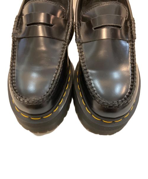 Dr.Martens（ドクターマーチン）Dr.Martens (ドクターマーチン) 厚底ローファー ブラック サイズ:UK5の古着・服飾アイテム