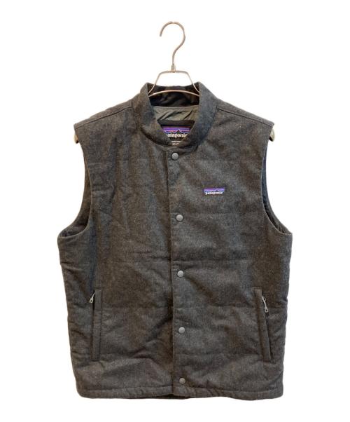 Patagonia（パタゴニア）Patagonia (パタゴニア) リサイクル ウール ベスト グレー サイズ:Mの古着・服飾アイテム