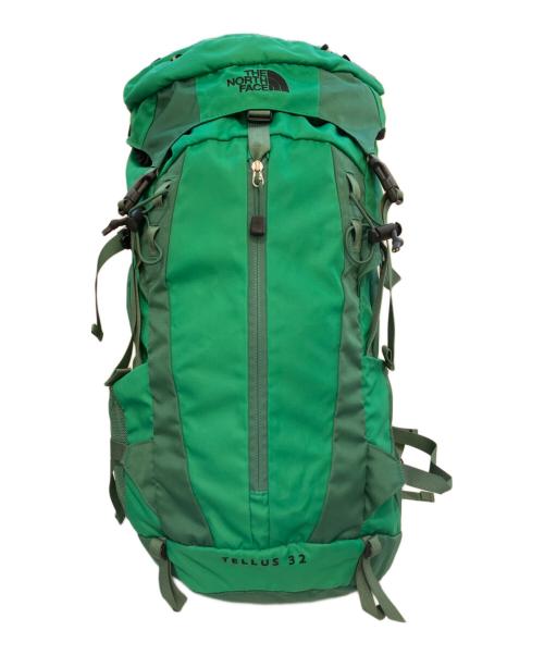 THE NORTH FACE（ザ ノース フェイス）THE NORTH FACE (ザ ノース フェイス) TELLUS 32/バックパック グリーンの古着・服飾アイテム