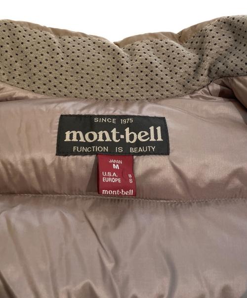 mont-bell（モンベル）mont-bell (モンベル) ダウンジャケット ブラウン サイズ:Mの古着・服飾アイテム