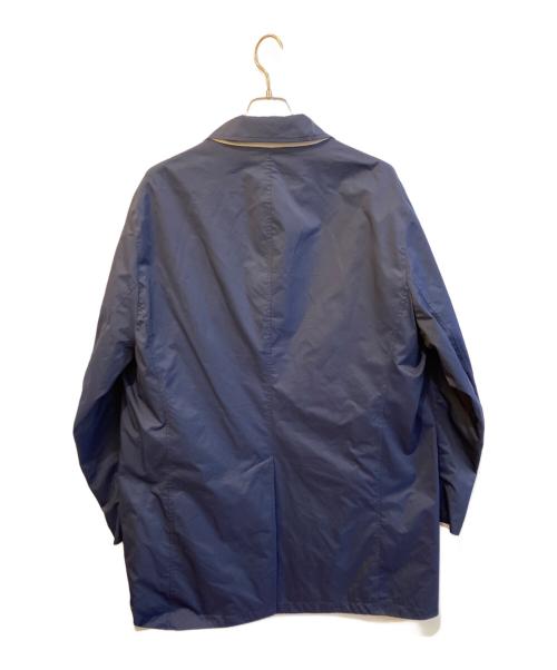 346 BROOKS BROTHERS（346 ブルックスブラザーズ）346 BROOKS BROTHERS (346 ブルックスブラザーズ) リバーシブルステンンカラーコート ネイビー×グレー サイズ:XLの古着・服飾アイテム