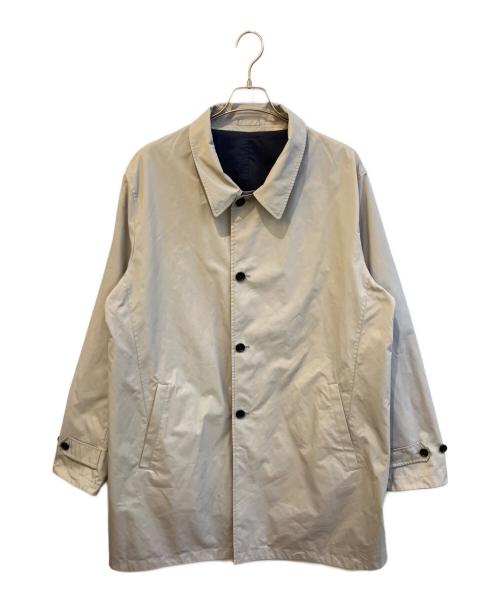 346 BROOKS BROTHERS（346 ブルックスブラザーズ）346 BROOKS BROTHERS (346 ブルックスブラザーズ) リバーシブルステンンカラーコート ネイビー×グレー サイズ:XLの古着・服飾アイテム