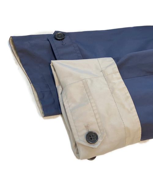 346 BROOKS BROTHERS（346 ブルックスブラザーズ）346 BROOKS BROTHERS (346 ブルックスブラザーズ) リバーシブルステンンカラーコート ネイビー×グレー サイズ:XLの古着・服飾アイテム