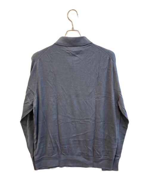 BROOKS BROTHERS（ブルックスブラザーズ）BROOKS BROTHERS (ブルックスブラザーズ) シルクコットンニットポロシャツ ネイビー サイズ:XL 未使用品の古着・服飾アイテム