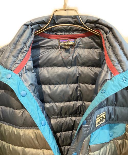 Patagonia（パタゴニア）Patagonia (パタゴニア) スナップTダウンジャケット ネイビー サイズ:XLの古着・服飾アイテム