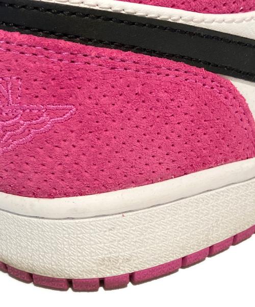 NIKE（ナイキ）NIKE (ナイキ) ローカットスニーカー/Air Jordan 1 Low ブラック×ピンク/Black×White サイズ:27の古着・服飾アイテム