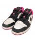 NIKE（ナイキ）の古着「ローカットスニーカー/Air Jordan 1 Low」｜ブラック×ピンク/Black×White