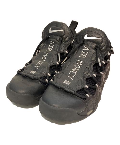 NIKE（ナイキ）NIKE (ナイキ) ハイカットスニーカー/NIKE AIR MORE MONEY ブラック サイズ:27の古着・服飾アイテム