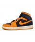 NIKE (ナイキ) ハイカットスニーカー/ Air Jordan 1 Mid ブラック×オレンジ/Black Oran サイズ:27：7000円