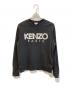 KENZO（ケンゾー）の古着「ロゴ刺繍スウェット」｜ブラック