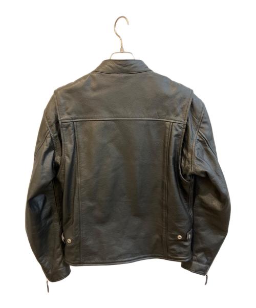 Rookie（ルーキー）Rookie (ルーキー) ライダースジャケット ブラック サイズ:LLの古着・服飾アイテム