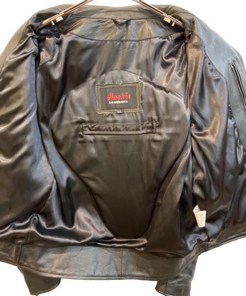 Rookie（ルーキー）Rookie (ルーキー) ライダースジャケット ブラック サイズ:LLの古着・服飾アイテム