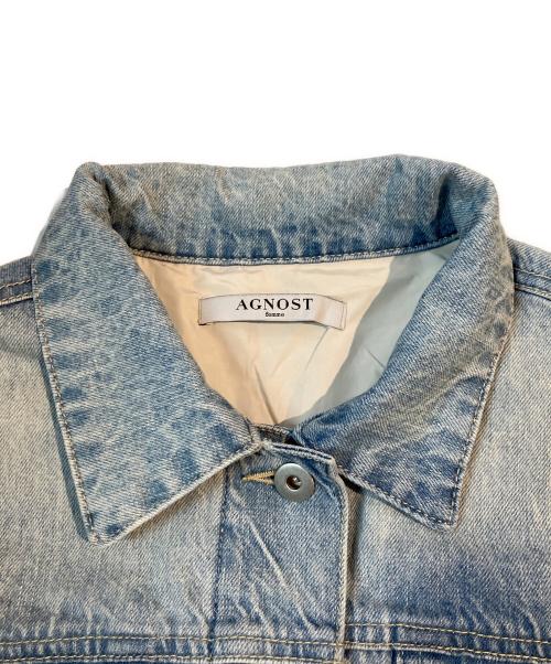AGNOST（AGNOST）AGNOST (AGNOST) ボアドッキングGジャン インディゴ サイズ:38 未使用品の古着・服飾アイテム