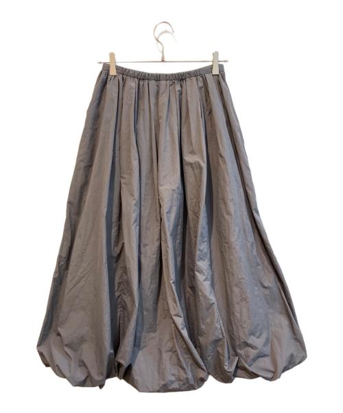 HER.（ハー）HER. (ハー) ワッシャーバルーンマキシスカート チャコールグレー サイズ:2の古着・服飾アイテム