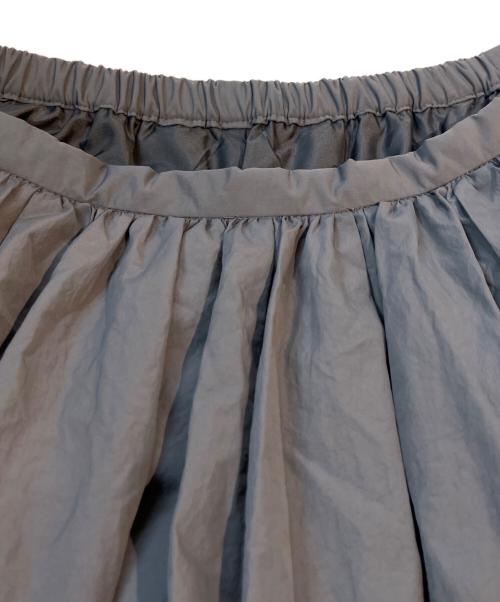 HER.（ハー）HER. (ハー) ワッシャーバルーンマキシスカート チャコールグレー サイズ:2の古着・服飾アイテム