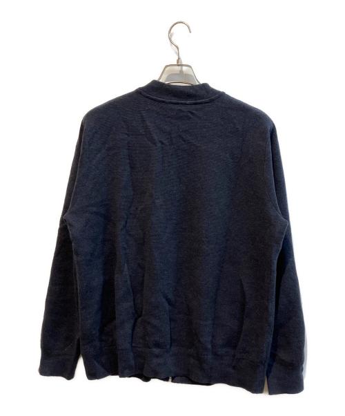 L.L.Bean（エルエルビーン）L.L.Bean (エルエルビーン) ジップアップニット ネイビー サイズ:XLの古着・服飾アイテム