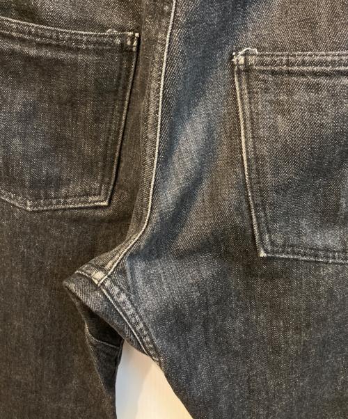 SASSAFRAS（ササフラス）SASSAFRAS (ササフラス) セルビッチデニムパンツ ブラック サイズ:Mの古着・服飾アイテム