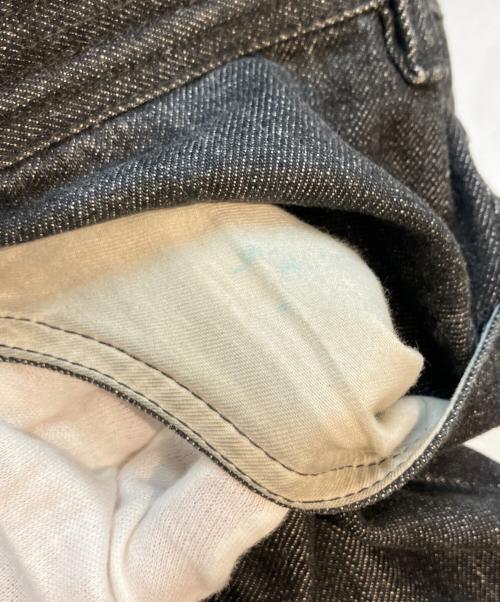 SASSAFRAS（ササフラス）SASSAFRAS (ササフラス) セルビッチデニムパンツ ブラック サイズ:Mの古着・服飾アイテム