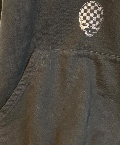 PLEASURES（プレジャーズ）PLEASURES (プレジャーズ) スカルプリントプルオーバーパーカー ブラック サイズ:Lの古着・服飾アイテム