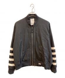 SHAREEF（シャリーフ）の古着「COTTON DOBBY BLOUSON　23311001」｜ブラック