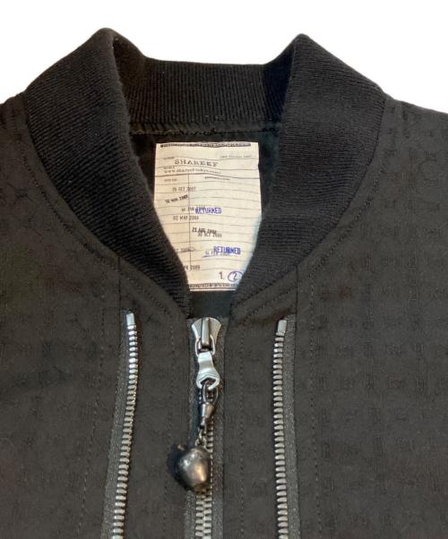 SHAREEF（シャリーフ）SHAREEF (シャリーフ) COTTON DOBBY BLOUSON　23311001 ブラック サイズ:2の古着・服飾アイテム