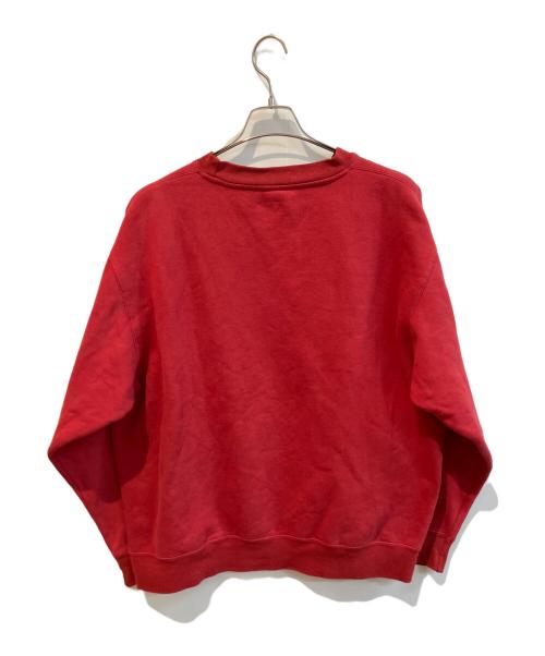 stussy（ステューシー）stussy (ステューシー) プリントスウェット レッド サイズ:Lの古着・服飾アイテム