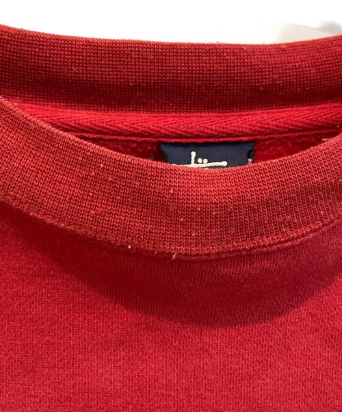 stussy（ステューシー）stussy (ステューシー) プリントスウェット レッド サイズ:Lの古着・服飾アイテム