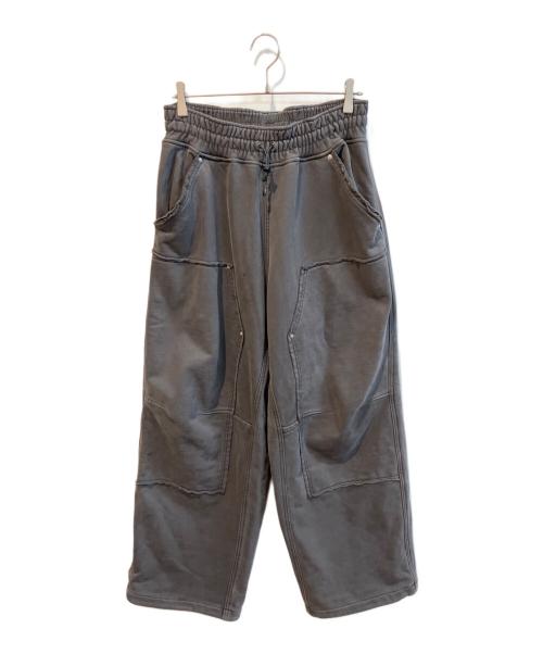 JOURNAL STANDARD（ジャーナルスタンダード）JOURNAL STANDARD (ジャーナルスタンダード) ダブルニースウェットパンツ グレー サイズ:M 未使用品の古着・服飾アイテム