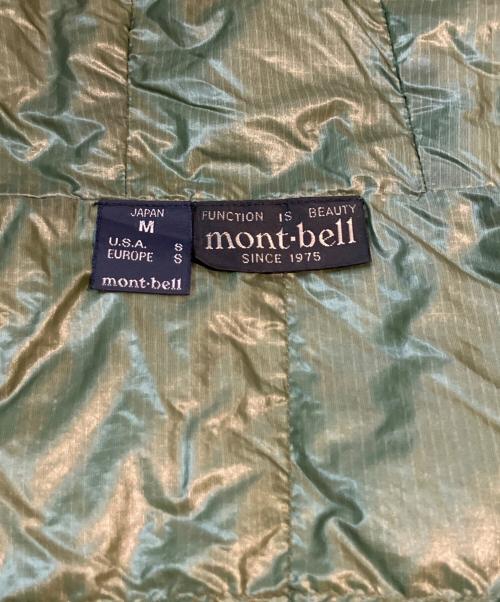 mont-bell（モンベル）mont-bell (モンベル) ダウンインナーパーカー グリーン サイズ:Mの古着・服飾アイテム