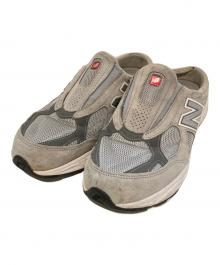 NEW BALANCE（ニューバランス）の古着「ローカットスニーカー/990 v3ミュール　M990SG3」｜グレー