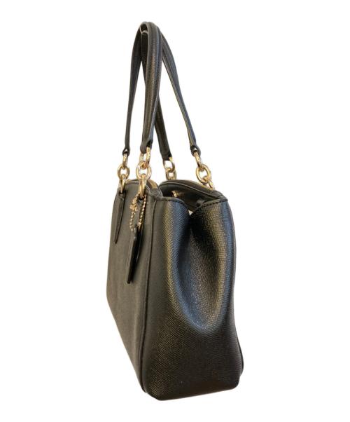 COACH（コーチ）COACH (コーチ) 2WAYショルダーバッグ ブラックの古着・服飾アイテム