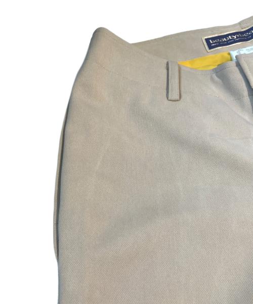 beauty:beast（ビューティービースト）beauty:beast (ビューティービースト) フレアパンツ ベージュ サイズ:Ｍ 未使用品の古着・服飾アイテム