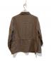 417 by EDIFICE (417 バイ エディフィス) ミストウォッシュ ファティーグジャケット ブラウン サイズ:M：8000円