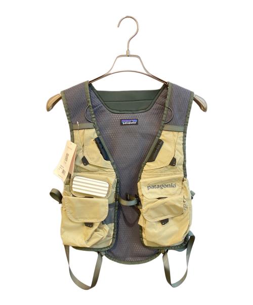 Patagonia（パタゴニア）Patagonia (パタゴニア) HYBRID PACK VEST　89165 ベージュ サイズ:Lの古着・服飾アイテム