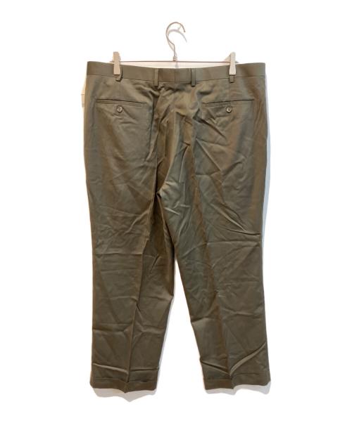 LAUREN RALPH LAUREN（ローレン ラルフ ローレン）LAUREN RALPH LAUREN (ローレン ラルフ ローレン) ウールカシミヤスラックス カーキ サイズ:40 未使用品の古着・服飾アイテム