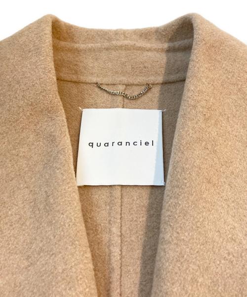 quaranciel（カランシエル）quaranciel (カランシエル) コート　614-15-0026 ベージュ サイズ:表記無しの古着・服飾アイテム