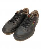 REEBOK×WACKO MARIAリーボック×ワコマリア）の古着「ローカットスニーカー/Club C 85 'Black'」｜ブラック