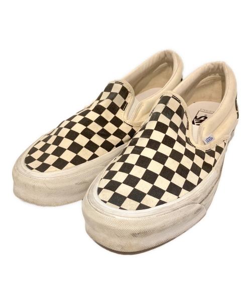 VANS（ヴァンズ）VANS (ヴァンズ) スリッポン/VAULT OG CLASSIC SLIP-ON 	721278 ブラック×ホワイト サイズ:28cmの古着・服飾アイテム