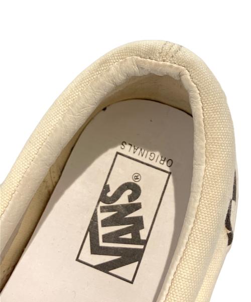 VANS（ヴァンズ）VANS (ヴァンズ) スリッポン/VAULT OG CLASSIC SLIP-ON 	721278 ブラック×ホワイト サイズ:28cmの古着・服飾アイテム
