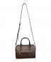 COACH (コーチ) ミニボストンバッグ/ローアン サッチェル バッグ ブラウン：18000円