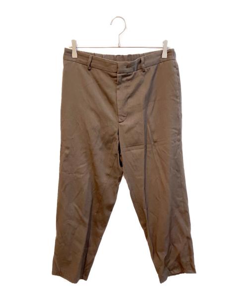 JIL SANDER（ジルサンダー）JIL SANDER (ジルサンダー) Straight Tapered Pants　PR JM IW 0509 ブラウン サイズ:46の古着・服飾アイテム