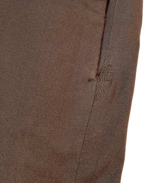 JIL SANDER（ジルサンダー）JIL SANDER (ジルサンダー) Straight Tapered Pants　PR JM IW 0509 ブラウン サイズ:46の古着・服飾アイテム