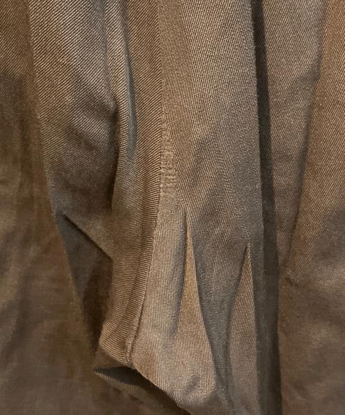 JIL SANDER（ジルサンダー）JIL SANDER (ジルサンダー) Straight Tapered Pants　PR JM IW 0509 ブラウン サイズ:46の古着・服飾アイテム