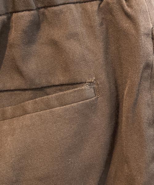 JIL SANDER（ジルサンダー）JIL SANDER (ジルサンダー) Straight Tapered Pants　PR JM IW 0509 ブラウン サイズ:46の古着・服飾アイテム